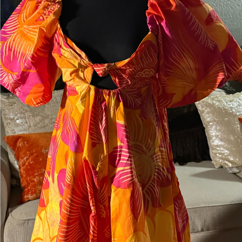 Farm Rio  Dream doll with open back  and peep  hole at the front brand